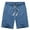Blue, variant on WREESH Men's Sweat Shorts All Cotton Loose Sports Shorts with A Five Piece Waist and Drawstring Casual Shorts Gym Workout Shorts Olive Green