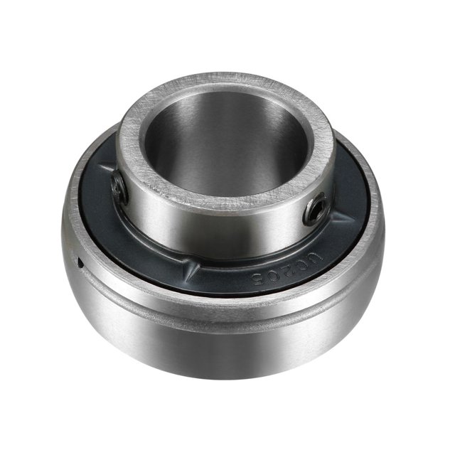 Unique Bargains UC205 Roulements à Insert, Diamètre d'Alésage de 25 Mm, Acier Chromé, Vis de Serrage