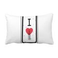 thumbnail image 1 of I Love London Words Pattern Throw Pillow Lumbar Insert Cushion Cover Home Decoration, 1 of 3