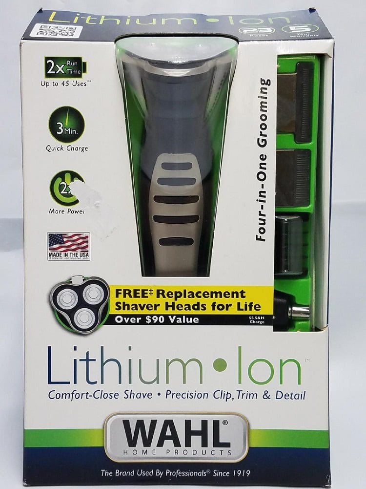 wahl lithium ion trimmer walmart