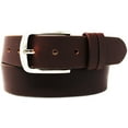 thumbnail image 2 of 41-42   Men's Casual Jean Full-Grain Tan Leather Belt 26AB11BR, 2 of 2