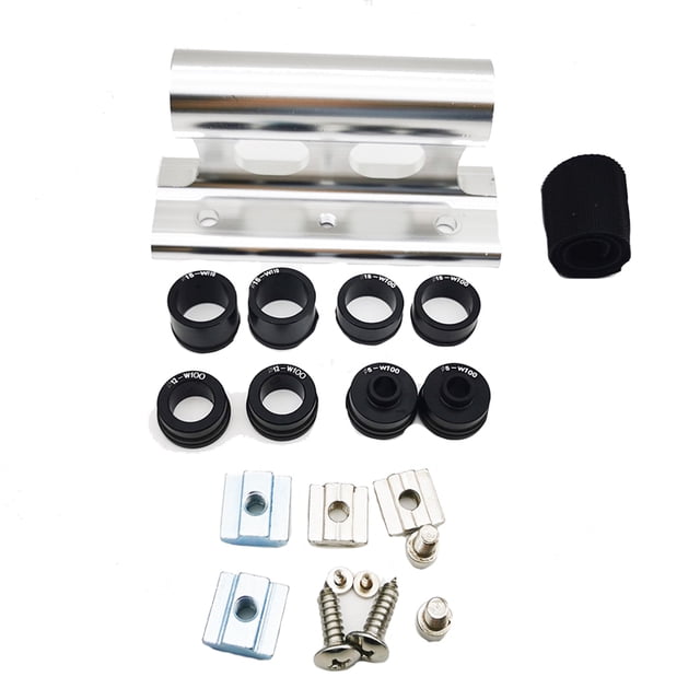 Naiovety Portabicicletas para montaje en coche, portabicicletas profesionales, portaequipajes fijos, soportes de techo, soporte de transporte estable, Ciclismo Tipo 3 Naiovety OD027431-03