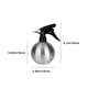 thumbnail image 3 of Stainless Steel Spray Bottle 16.9 Ounce Brushed Metal With Nozzle, 3 of 7