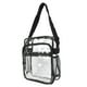 thumbnail image 1 of Bolso transparente,Bolso de hombro transparente Bolso transparente de PVC de moda Bolso de hombro transparente de PVC Claridad notable, 1 of 8
