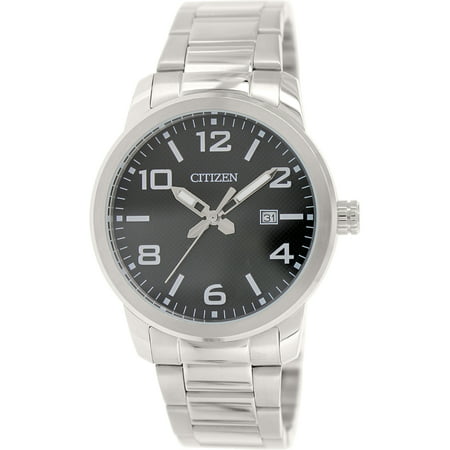 Citizen Men's BI1020-57E Silver Stainless-Steel Quartz Watch