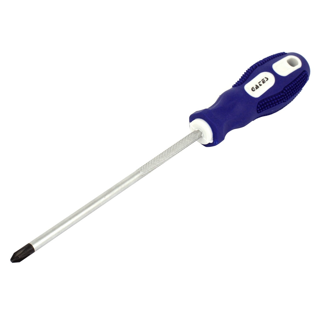 6" Long Shaft 6mm Tip Rubber Handle Cross Head Screwdriver