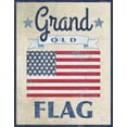 thumbnail image 2 of Grove, Beth 26x32 White Modern Wood Framed Museum Art Print Titled - Grand Old Flag Dark, 2 of 4
