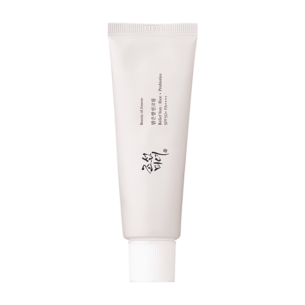 Beauty of Joseon Relief Sun Protecting Rice + Probiotic Sunscreen Cream for Face, SPF 50, Unscented