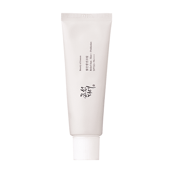 Beauty of Joseon Relief Sun Protecting Rice Probiotic Sunscreen Cream for Face, SPF 50, Unscented
