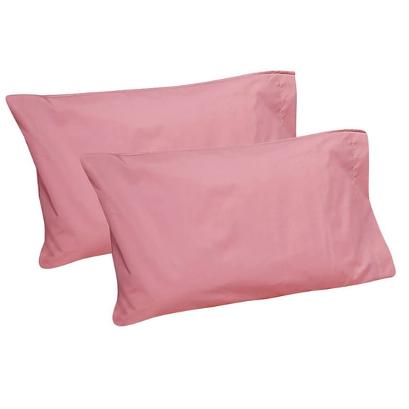 Gilbin Set of 2 Standard Pillow Cases Perfect for Camp Bunk Beds / RVs / Guest Beds Pillowcase (Navy)