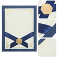 thumbnail image 3 of FRCOLOR 1 Set Paper Certificate Cover File Display Holder Document Protective Cover Diploma Cover, 3 of 8