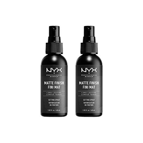 NYX PROFESSIONAL MAKEUP Makeup Setting Spray - Matte Finish, Pack Of 2