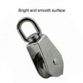 thumbnail image 2 of 2PCS 304 Stainless Single Sheave Open Block Pulley 15mm 20mm 25mm 32mm 50mm Marine Boat Hardware ,Easy Installation, 2 of 6