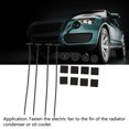 thumbnail image 3 of Car Electric Radiator Fan Tie, ABS Electric Radiator Fan Mounting Kit 2PCS Long Lasting Heat Resistant Strong Strength  for Car, 3 of 7