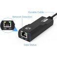 thumbnail image 4 of USB Ethernet Adapter, USB 3.0 to RJ45 Ethernet Adapter, Network 1000 Mbps LAN Adapter Compatible with Windows 10/8.1/8/7/Vista/XP, Mac OS 10.6 and Abo, 4 of 4