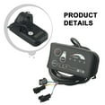 thumbnail image 2 of Electric Bicycle E-Bike 24V/36V/48V 810 LED Display Controller Plastic Panel B 36V, 2 of 9