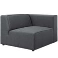 thumbnail image 4 of Modern Contemporary Urban Design Living Room Lounge Club Lobby Sectional Sofa Set, Fabric, Grey Gray, 4 of 6