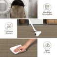 thumbnail image 1 of 5x7 Indoor Area Rug for Living Room – Non-Slip Machine Washable, Low Pile Modern Stripe Rug, Foldable Printed Soft Floor Carpet for Bedroom, Dining Room, Kitchen – Brown Tones, 1 of 9