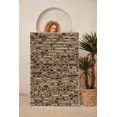 thumbnail image 2 of LaModaHome Area Rug Non-Slip - Brown Knitting Soft Machine Washable Bedroom Rugs Indoor Outdoor Bathroom Mat Kids Child Stain Resistant Living Room Kitchen Carpet 2.7 x 6.6 ft, 2 of 5