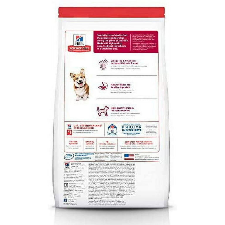 Science Diet Science Diet Dog Food, Premium, with Chicken Meal and Barley, Light, Small Paws, Adult 1-6, - 15.5 lb