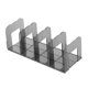 thumbnail image 1 of Divisor de estantes, organizador de bolsos, divisor de almacenamiento ajustable para armario, para oficina Negro transparente 4 cuadrículas, 1 of 9