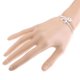 thumbnail image 3 of Pulsera de Cristal Diamante de Imitación Yuyangstore para Cumpleaños plata, 3 of 8