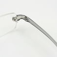 thumbnail image 4 of Unisex Mens Womens Reading Glasses with Rimless Memory Frame 1.0-4.0 Hot, 4 of 5