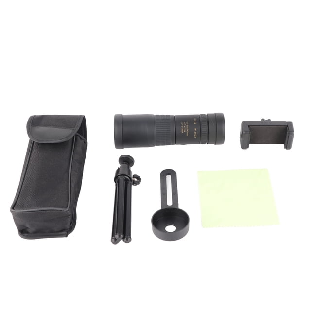 Monocular, telescopio 10‑300X40 Telescopio monocular portátil de un solo tubo de 21 mm de alto Funcionalidad versátil Jadeshay A