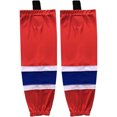 thumbnail image 1 of Red Series Ice Hockey Socks For Men and Youth Color block Hockey Trainning Socks, 1 of 2