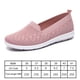 thumbnail image 5 of Zapatos deportivas Ndcxsfigh tejidas transpirables sin cordones para uso diario 39 rosa, 5 of 9