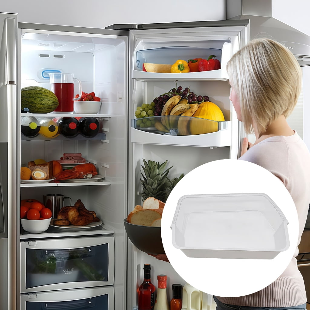NEXAVKPR Replacement Left Side Fridge Door Shelf For Specific Models 13.8x7.5x3.6 Inches
