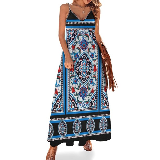Arte tradicional nian 3 ???????? ????????? ?????? 3 Vestido sin mangas Vestidos de mujer Vestidos elegantes