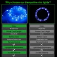 thumbnail image 5 of 16.4 FT LED Trampoline Lights, Remote Control Rim LED Light for Trampoline, 16 Colors Change, Waterproof Easy Install Anti Impact, Super Bright to Play at Night Outdoors, 5 of 8
