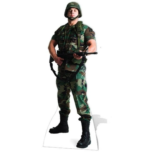 Star Cutouts SC388 Nous Soldat Carton Découpé Standup
