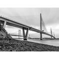 thumbnail image 2 of Frank, Assaf 32x25 Black Ornate Wood Framed with Double Matting Museum Art Print Titled - Queensferry Crossing, Scotland, 2 of 4