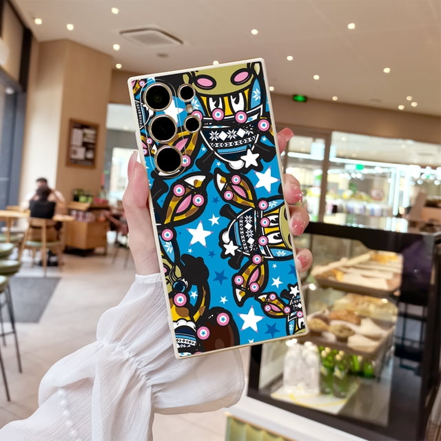 "Mejora el aspecto de tu iPhone 14, 13, 12 Pro y 11 con esta divertida funda plateada de dibujos animados"