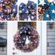thumbnail image 4 of Xihbxyly Corona Roja, Blanca y Azul, Diseño de Lazo de Estrella Vintage, Decoración Patriótica para Puerta de Entrada, Uso Interior y Exterior, Decoración Del Día de Los Caídos En Guerra Del 4 de Jul, 4 of 7