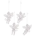 thumbnail image 1 of 4pcs /Pack Acrylic Angel Christmas Tree Ornaments 4pcs /Pack, 1 of 4