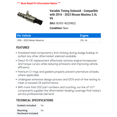 thumbnail image 2 of Variable Timing Solenoid - Compatible with 2016 - 2023 Nissan Maxima 3.5L V6 2017 2018 2019 2020 2021 2022, 2 of 2