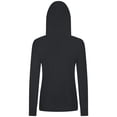 thumbnail image 3 of Women's Levelwear Black San Francisco Giants Relay Breaker Pullover Hoodie, 3 of 3