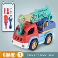 thumbnail image 2 of Vehículo de ingeniería del grupo de desmontaje de coches de juguete para niños, 2 of 2