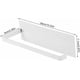 thumbnail image 3 of Soporte para toallas de papel de cocina debajo del gabinete - Portarrollos de papel higiénico autoadhesivo montado en la pared - Toallero para baño, refrigerador, fregadero, 3 of 5