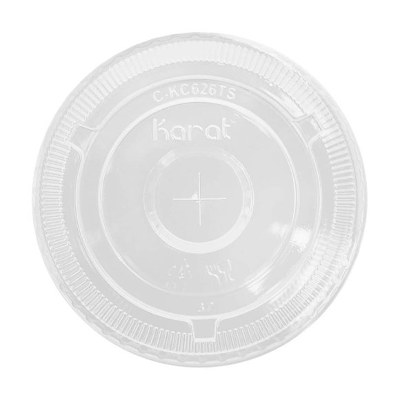 Tapas para vasos fríos Karat C-KC626TS de 98 mm de diámetro x 1000