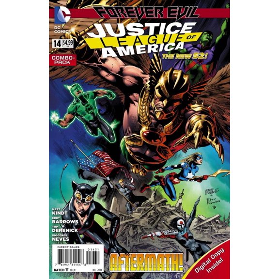 Justice League of America (3rd Series) #14B VF ; DC Comic Book