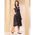 thumbnail image 2 of Globus Women Ethnic Printed Tiered Fit & Flare Midi Dress, 2 of 5