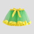 thumbnail image 3 of Efsteb Girls Tutu Skirt Toddler Kids Layered Elastic Princess Dress Birthday Photography Outfit (Green,3 Years), 3 of 3