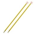 thumbnail image 2 of kurtrusly Color Random Knitting Needles Glove Portable Aluminum Weaving Needle Handknitting Tool Needleworking Equipment 6.0mm 1Set, 2 of 6