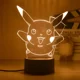 thumbnail image 2 of Pokemon Anime 3d Night Lights Bulbasaur Charizard Squirtle Mewtu LED desk lamp figura de acción Decor Home Figma Doll Gift Toy, 2 of 5