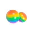 thumbnail image 3 of De Juguete Para Aliviar El Estrés, Pelota Para Apretar Arcoíris, Pelota Sensorial Suave Antiestrés, Juguete Para La Ansiedad Para Niños, Adultos, Escuela, Oficina, Portátil 2 Piezas Methold FN002884-00, 3 of 6