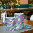 thumbnail image 3 of Yayeee Flameless Candles with Remote Flickering Battery Operated Multi Color Changing, Colorful Plaid, 3 of 7